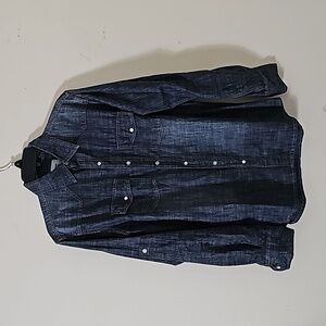 Paper Denim & Cloth Men's Denim button-up Shirt Size S
